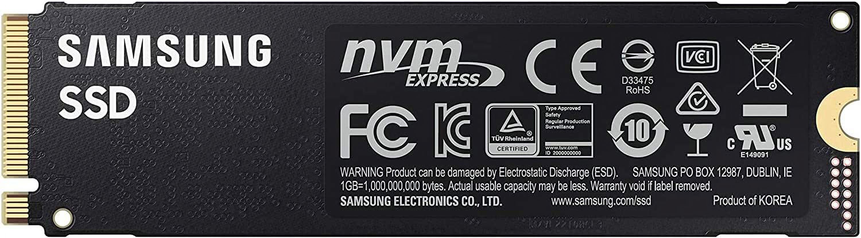 Samsung MZ-V8P1T0B/AM 980 PRO PCIe 4.0 NVMe SSD 1TB Bundle with Lexar 32GB High-Performance 800x UHS-I SDHC Memory Card + Deco Photo 6 x 6 inch Microfiber Cleaning Cloth