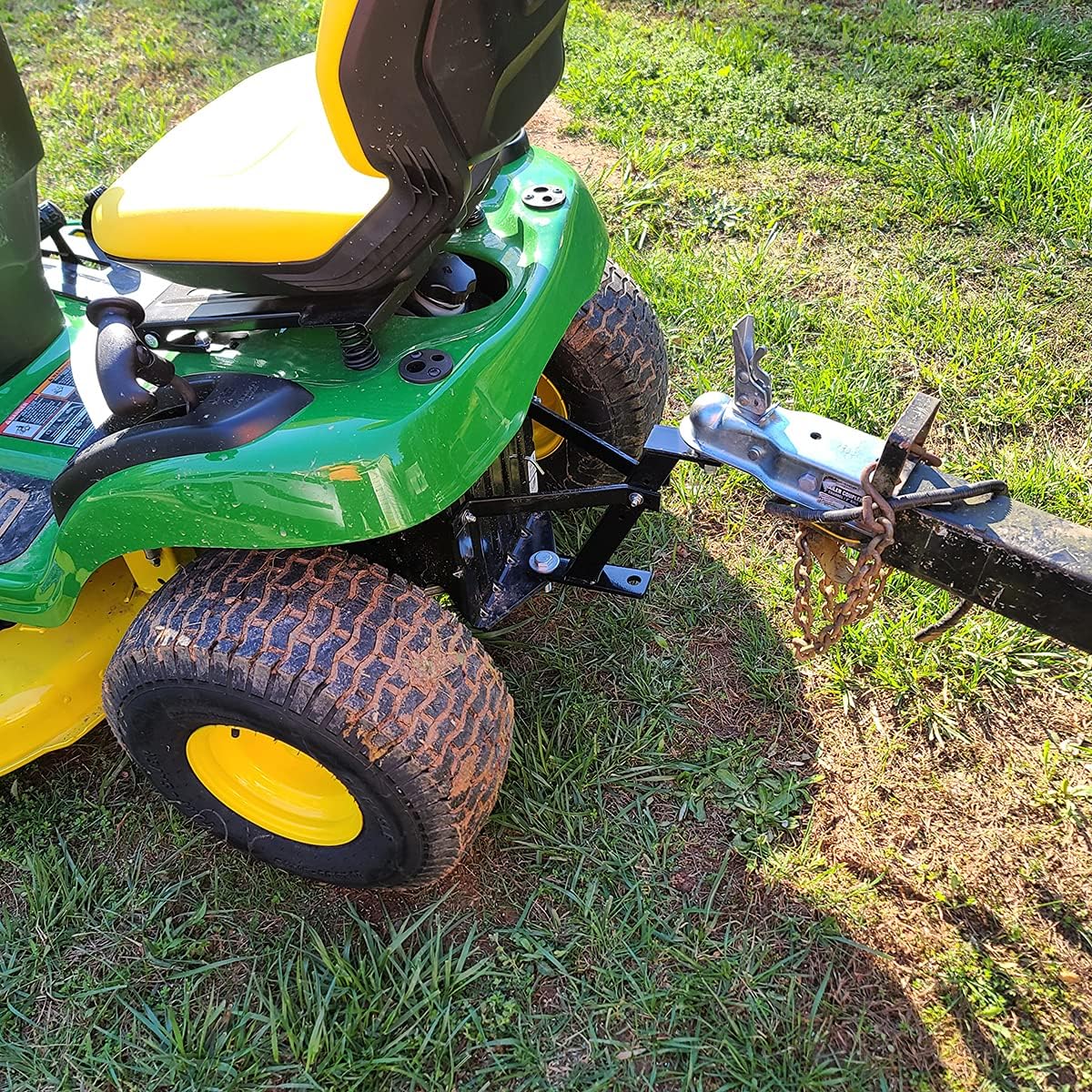 Fivepine Lawn Mower Trailer Hitch Riding Mower Garden Tractor Hitch fit for John Deere/Cub Cadet/Husqvarna/Craftsman -Raise 11 inches Pack of 2