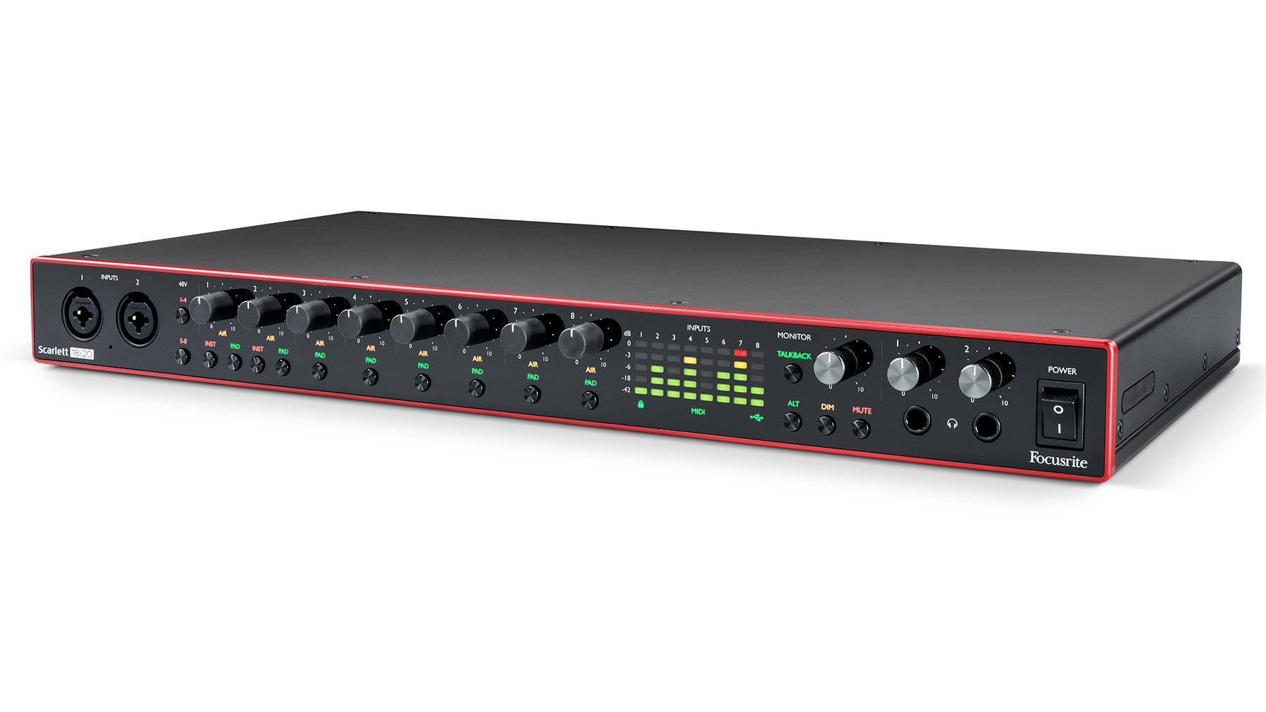 Focusrite Scarlett 18i20 (3rd Gen) USB Audio Interface
