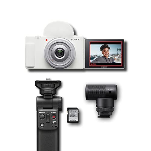 Sony ZV-1F Vlog Camera for Content Creators and Vloggers Black