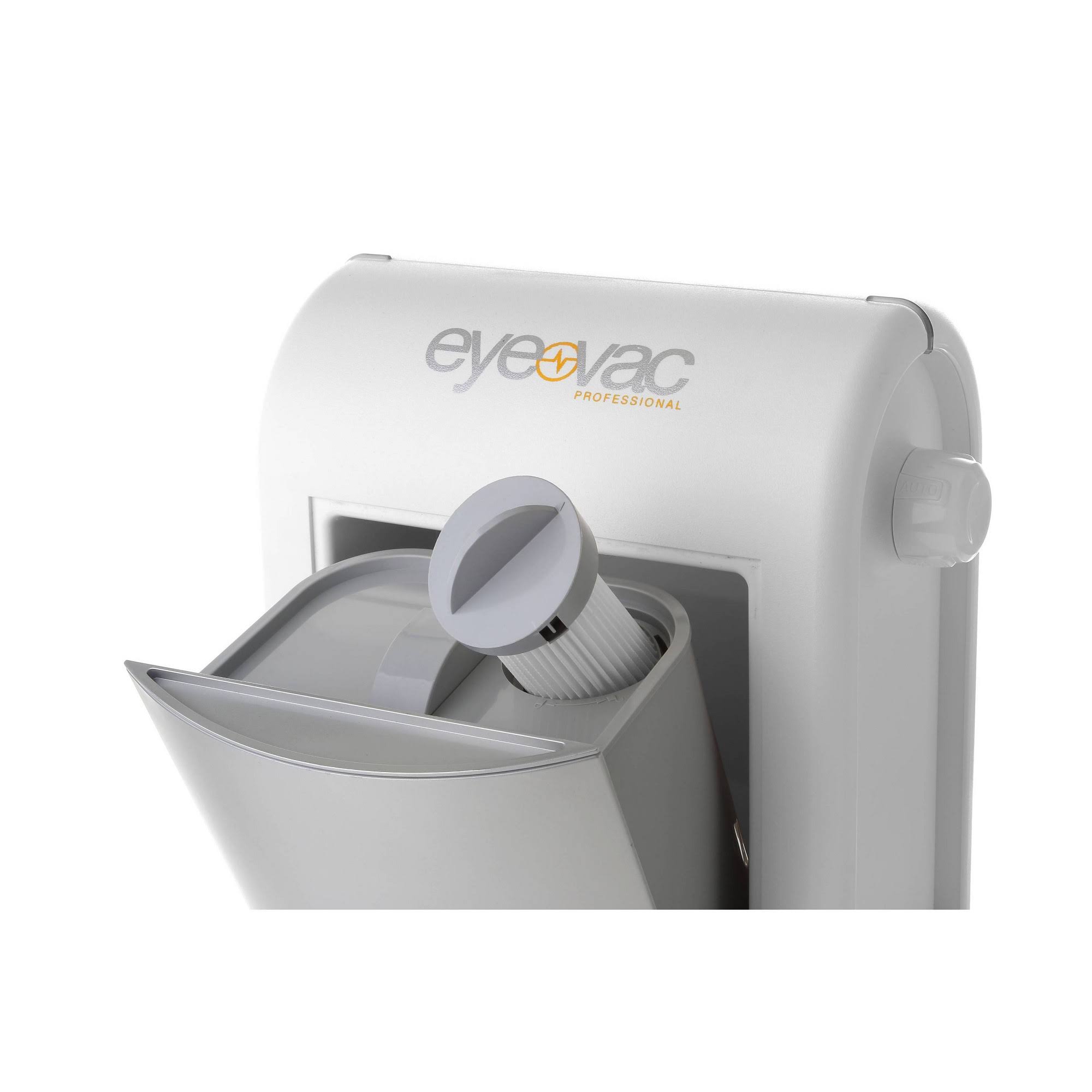EyeVac EVPRO Canister Vacuum - Bagless - HEPA - White