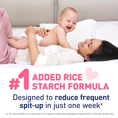 Enfamil A.R. Baby Formula, Added Rice Starch Formula to Reduce Reflux & Spit-Up, DHA for Brain Development, Probiotics to Support Digestive & Immune Health, Baby Milk, 30.4 Oz Box, 4 Count