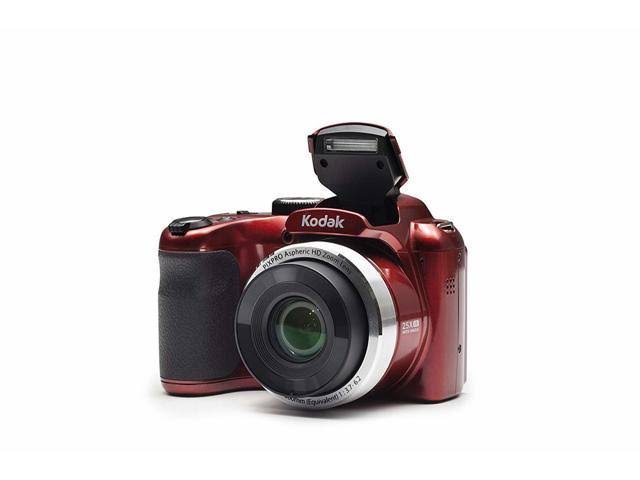 Kodak PIXPRO AZ252 Astro Zoom Digital Camera (Red) Bundle
