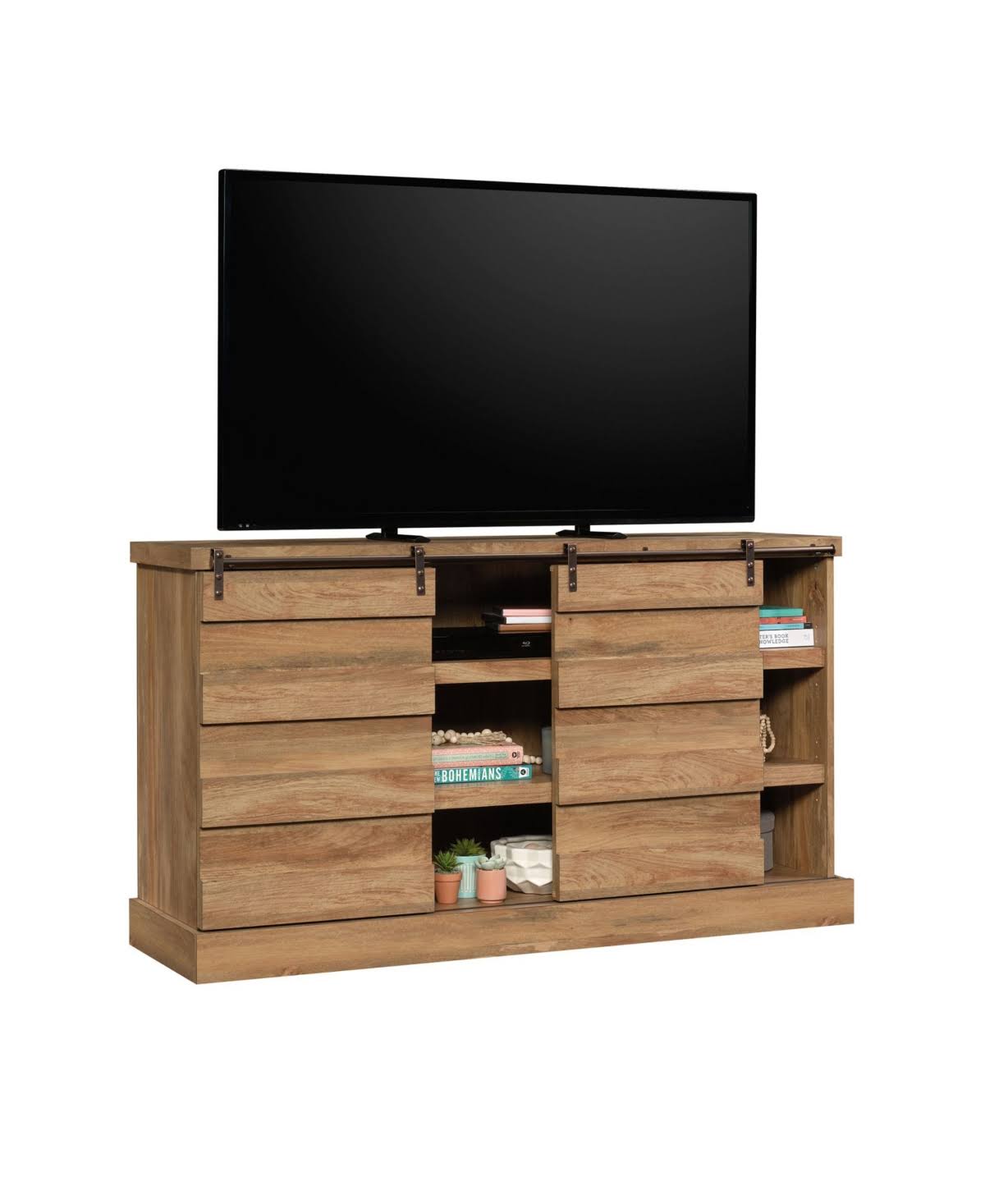 Sauder Cannery Bridge Credenza - Sindoori Mango