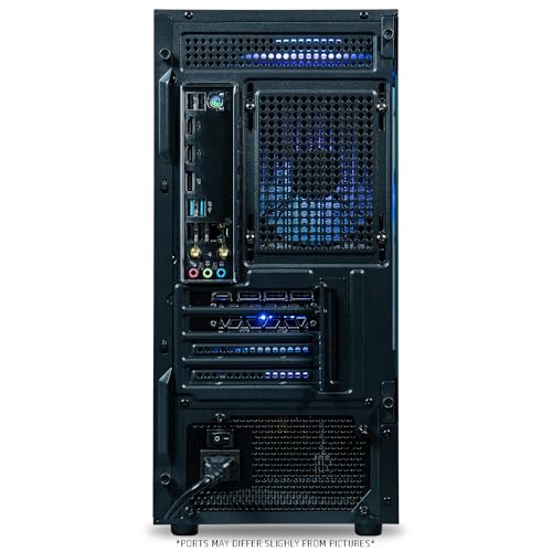 ViprTech Stryker 4.0 Liquid-Cooled PC - AMD Ryzen 7 (4.4GHz Turbo), RTX 4060 8GB, 32GB DDR4 3200, 1TB NVMe SSD, 700W PSU, WiFi BT, Win 11 Pro, RGB, Gaming Desktop Computer Prebuilt, White