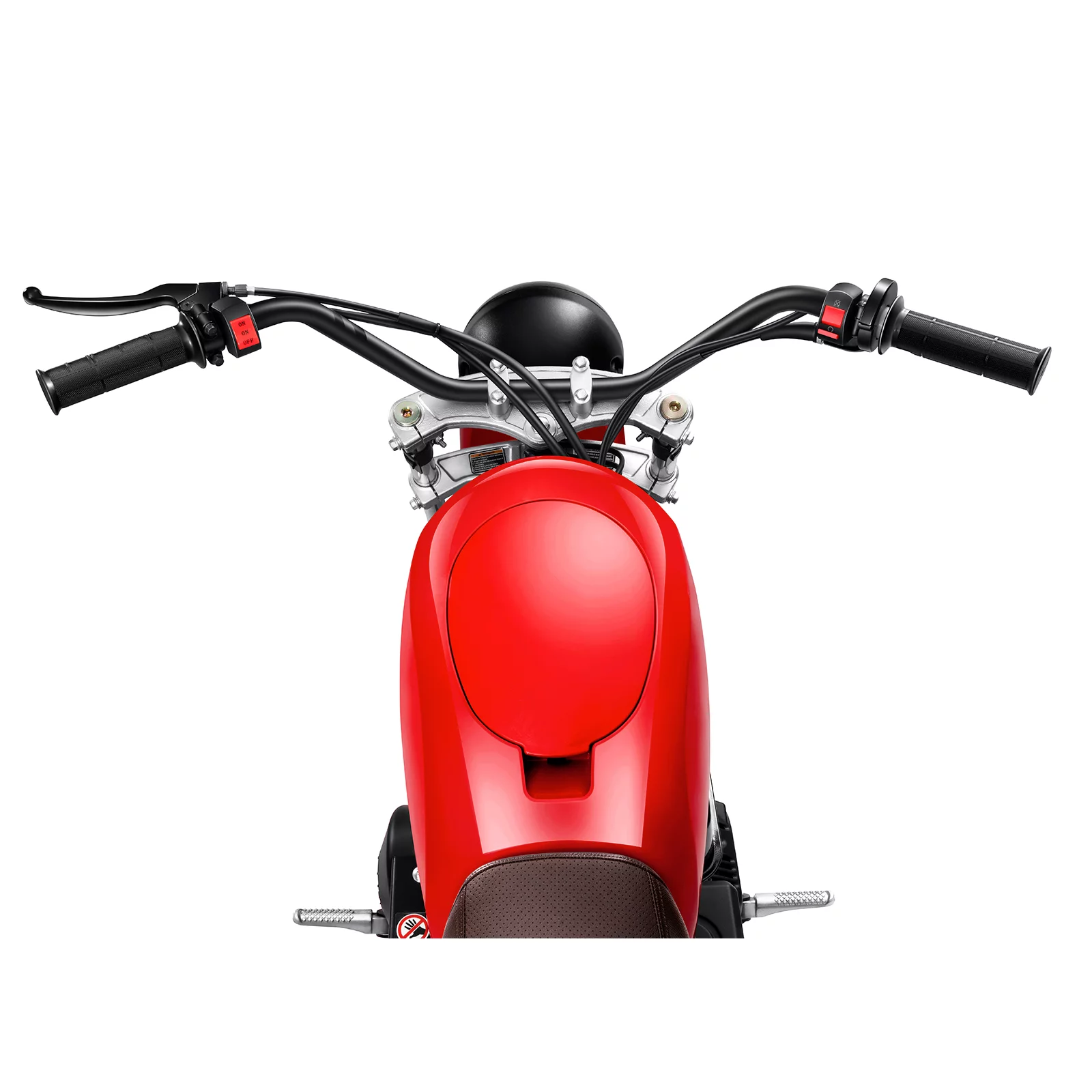 Seangles Off Road 196cc Mini Bike Gas Power Trail Bike Dirt Bike for Kids Youths Adults, Tested and Fully Assembled (Red)