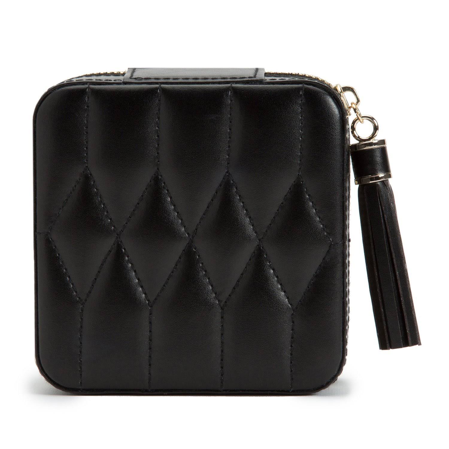 Wolf Caroline Zip Travel Case - Black