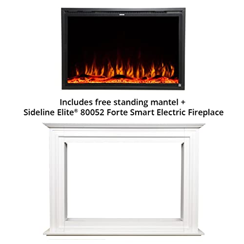Touchstone Sideline Elite 50-inch Smart Electric Fireplace with Surround Mantel