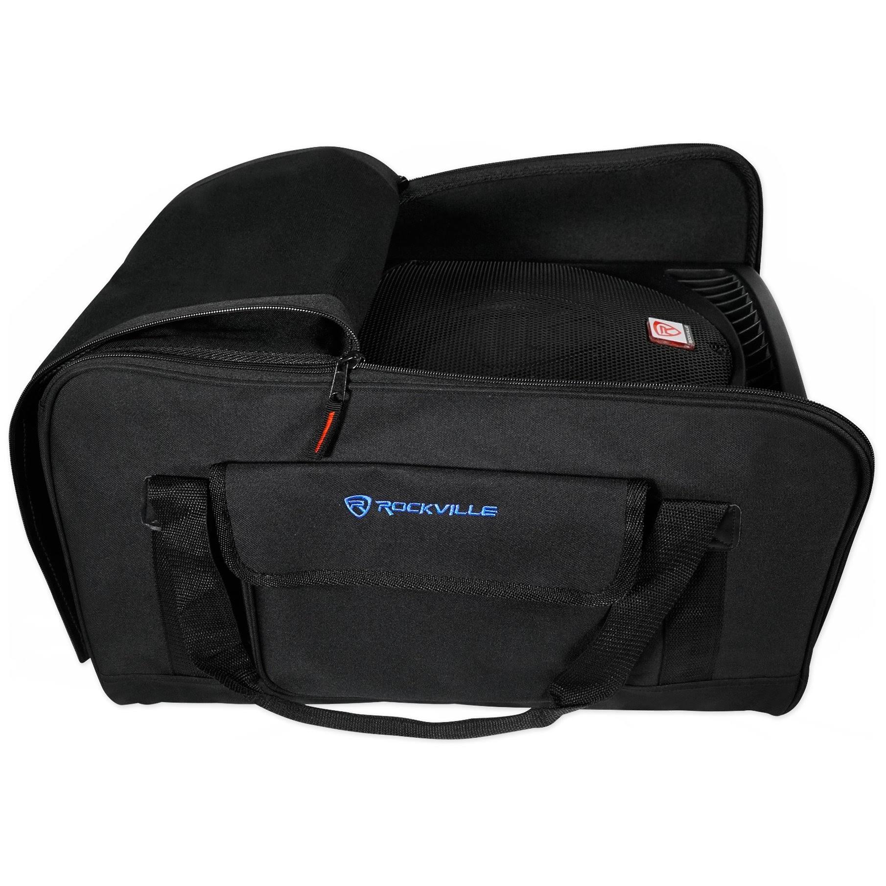 Rockville BPA10 10x22 400 Watt DJ PA Speaker w/ Bluetooth+Weather Proof Carry Bag