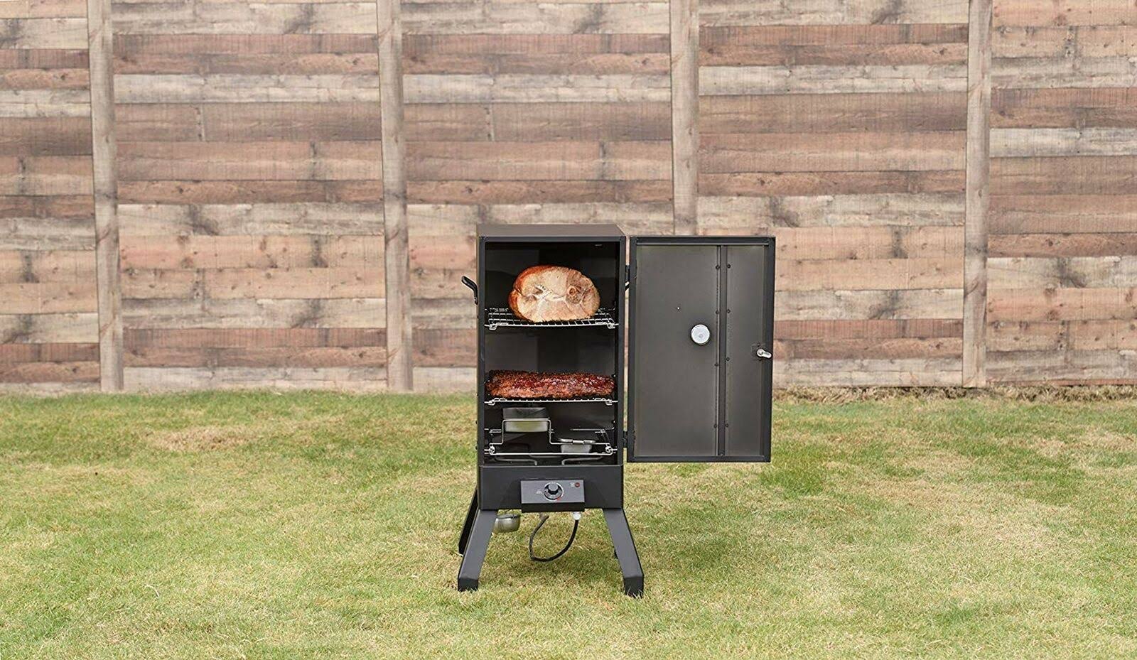 Masterbuilt Analog Electric Smoker in Black