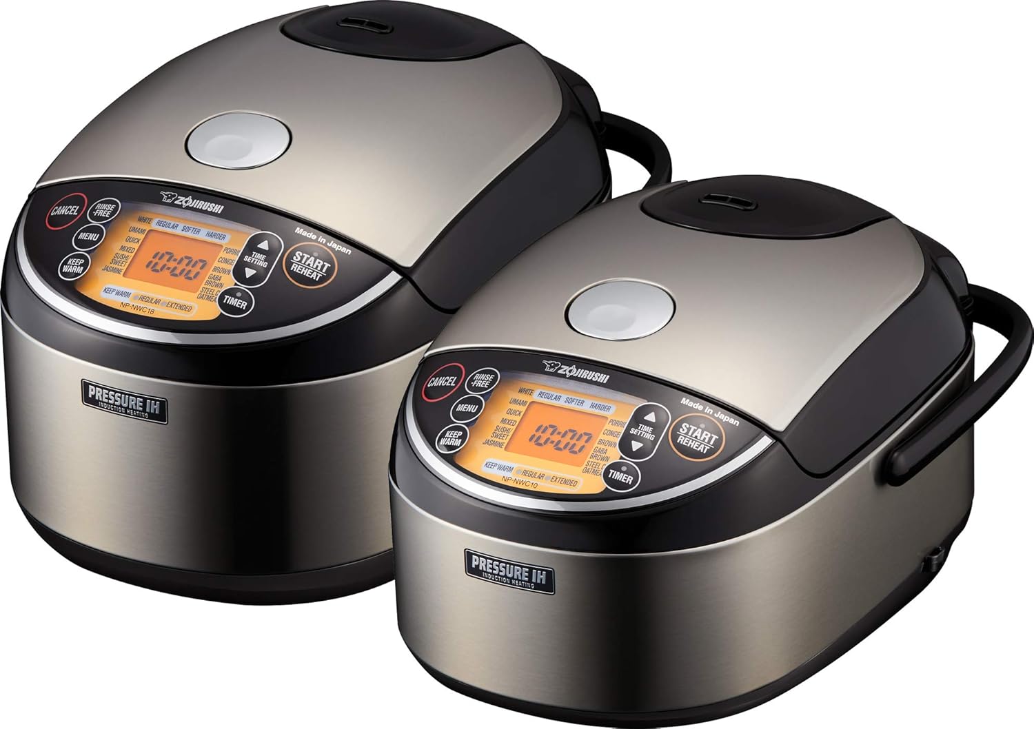 Zojirushi NP-NWC18 Pressure Induction Heating 10-Cup Rice Cooker and Warmer