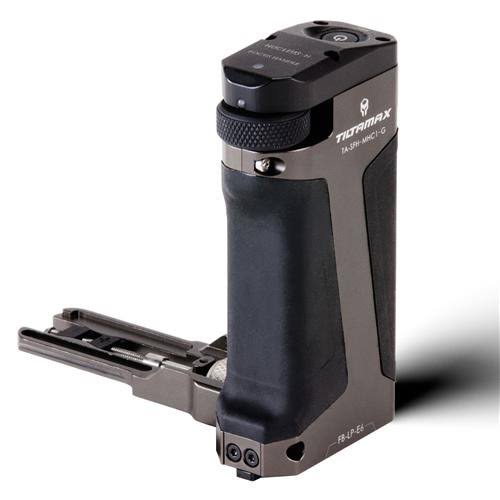 Tilta Side Focus Handle Type I for BMPCC 4K Cage, Supports LP-E6 battery, Gray