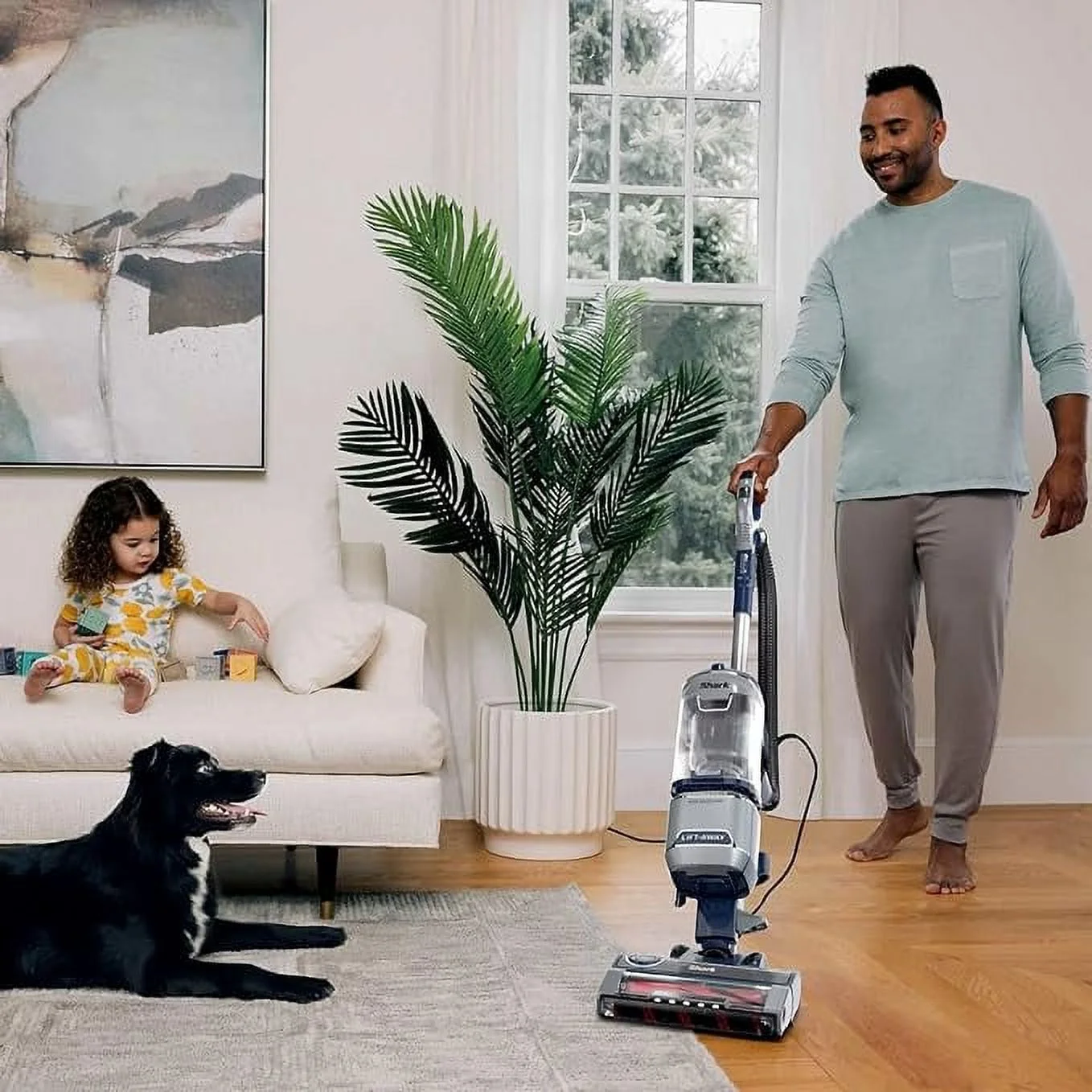 Open Box Shark UV900 Pet Performance Plus Lift-Away Upright Vacuum - Navy/Silver