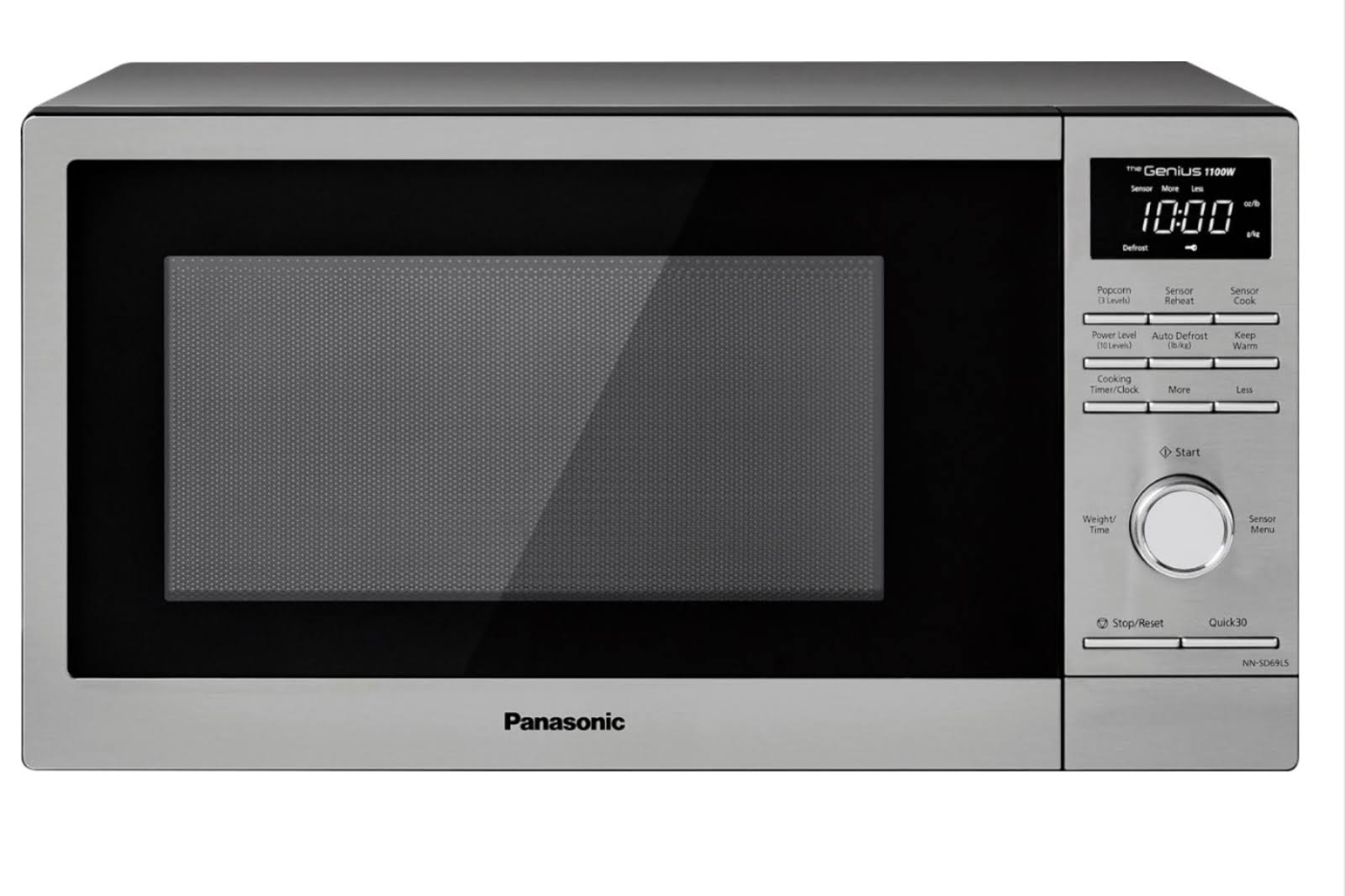 Panasonic NN-SD69LS 1100W Countertop Microwave Oven - Stainless Steel