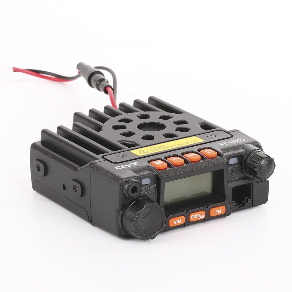 QYT KT-8900 20W Dual Band 2m/70cm Mobile Radios Car Transceiver with Cable