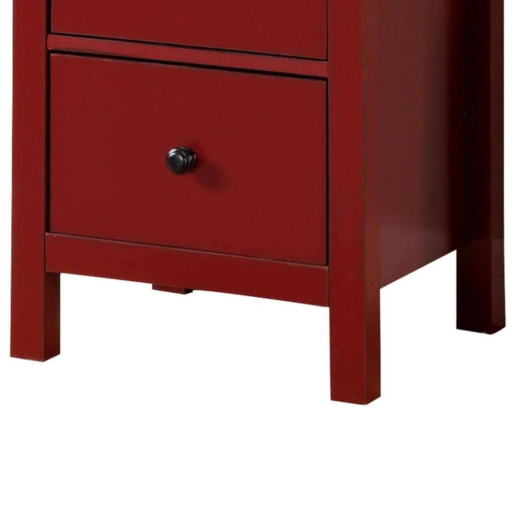 Furniture of America Launces Red Storage Chest