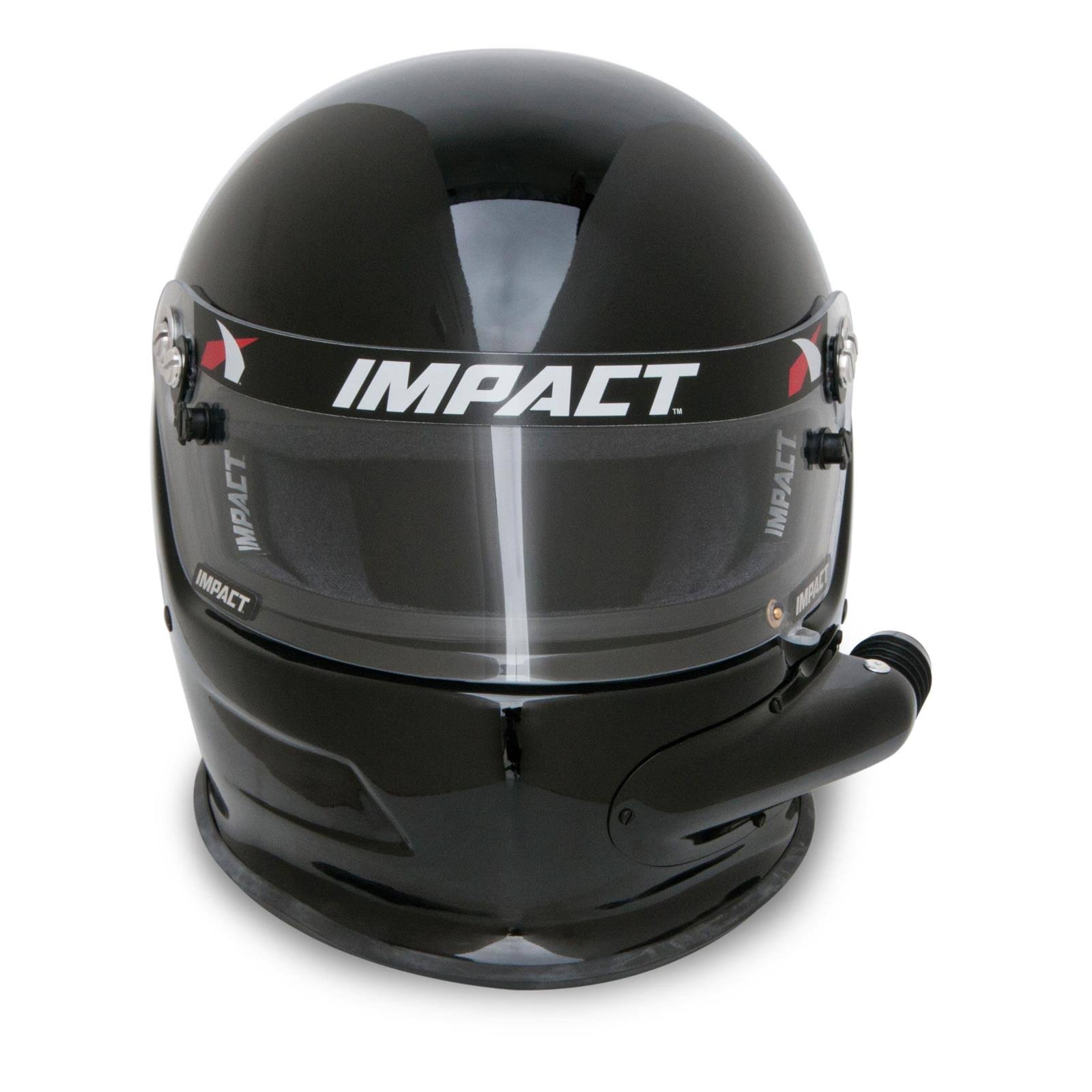 Impact Racing 17015410 Helmet Super Charger Medium Black SA2015