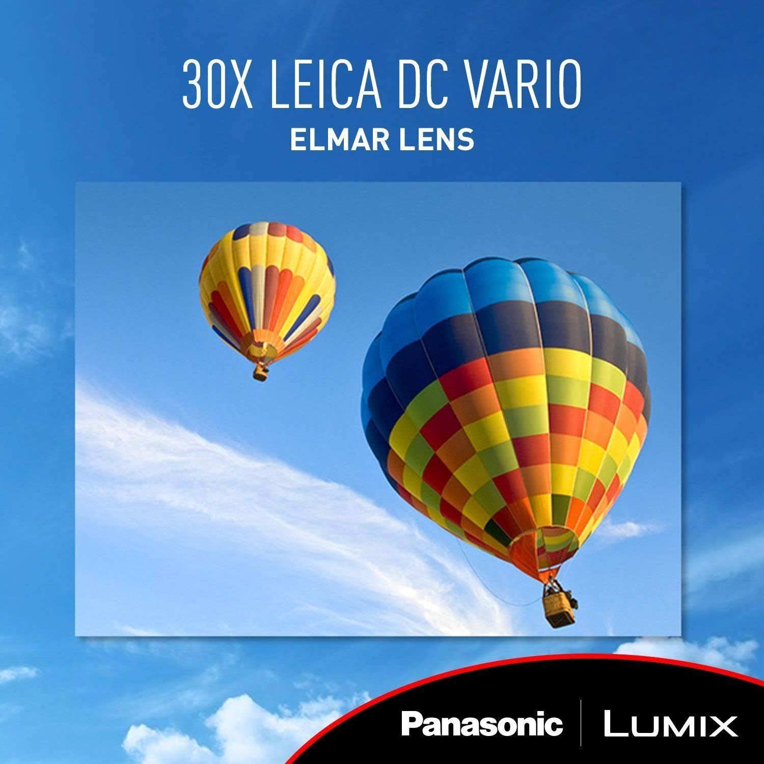 Panasonic Lumix DMC-ZS60 18.1 MP Compact Ultra HD Digital Camera - 4K - Silver