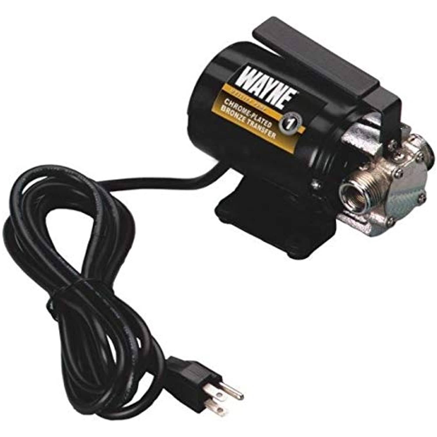 Wayne PC2 Portable TRANSFER Water Pump with Suction Hose and Attachment Black