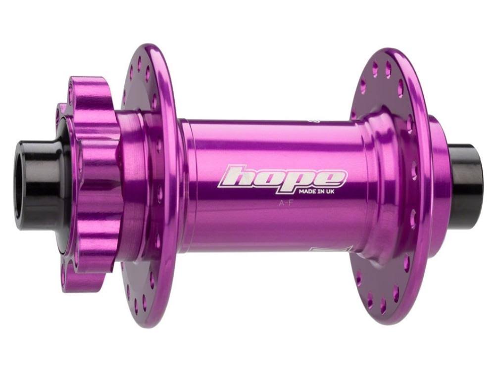 Hope Pro 4 Front Disc Hub 110 x 15mm for Boost 32H Blue