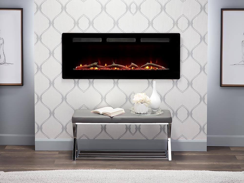 Dimplex Sierra 48 inch Wall/Built-In Electric Linear Fireplace