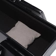 Simpli Home Avalon Storage Ottoman: Brown