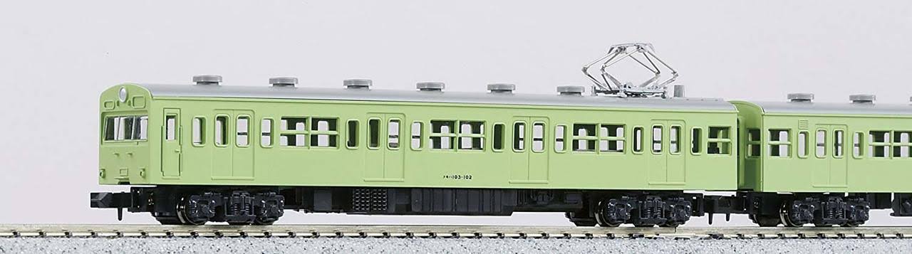 Kato N Scale Commuter Train Series 103 KOKUDEN-003 Uguisu 3-Car Set 10-037