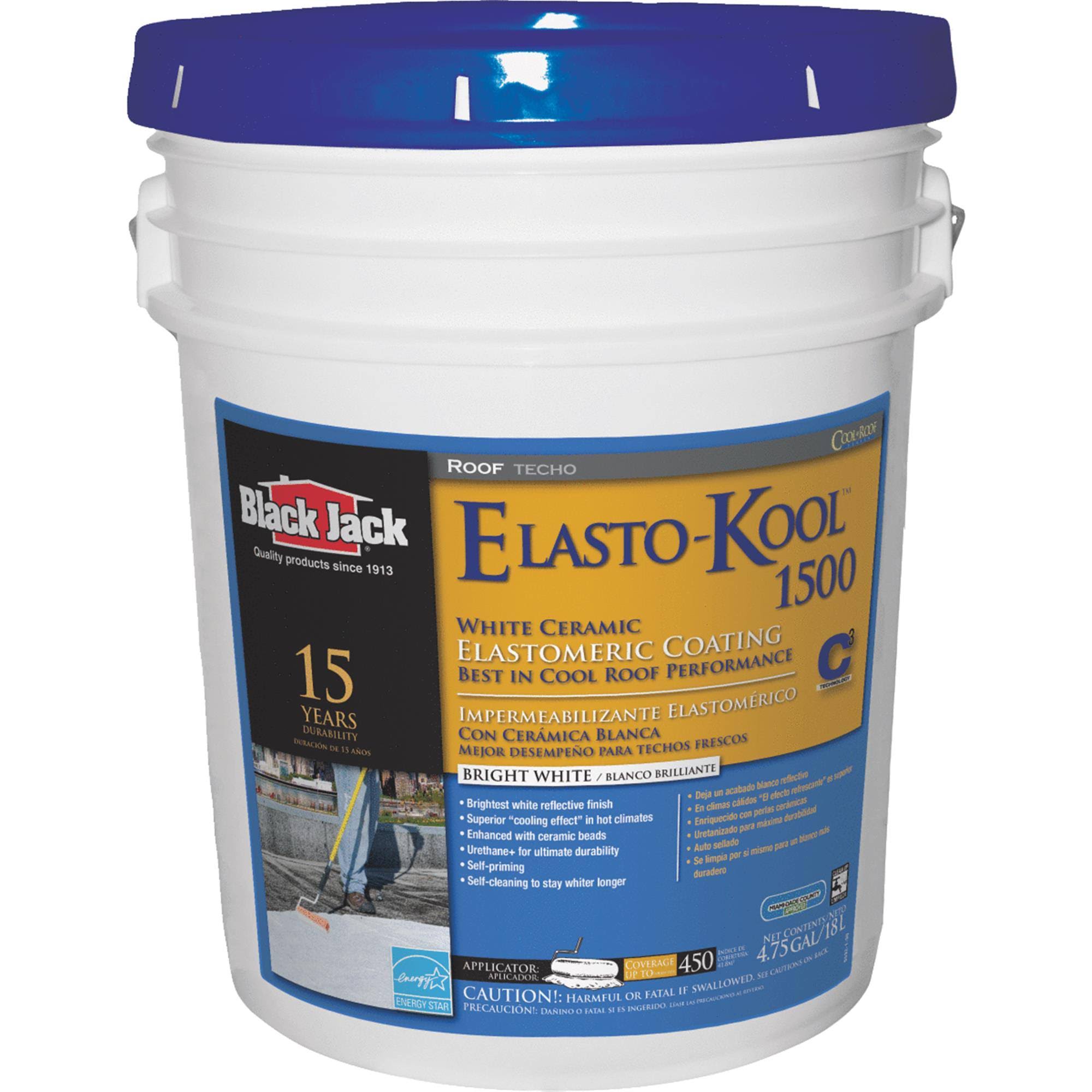 Black Jack Elasto-Kool 1500 Elastomeric Roof Coating 5gal