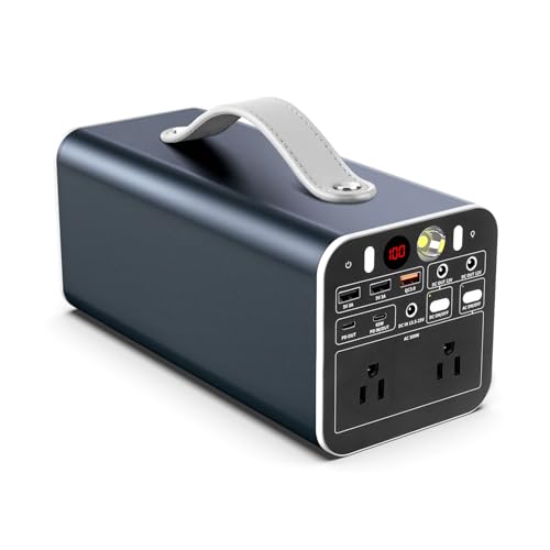Powdeom Portable Power Station with AC Outlet for Camping, Outdoors, Off-Grid Life