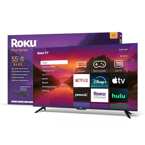 Roku Class Plus Series QLED 4K Smart Roku TV Television