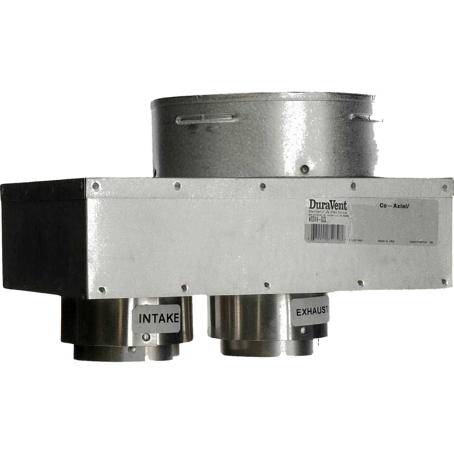 DuraVent 46DVA-GCL DirectVent Pro Co-Axial to Co-Linear Appliance Connector - Shop Hardware Tools Online Store