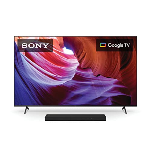 Sony 65 Inch 4K Ultra HD TV X85K Series: LED Smart Google TV with Dolby Vision HDR and Native 120HZ Refresh Rate KD65X85K- Latest Model, Black