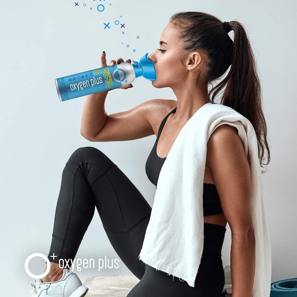 Oxygen Plus – O+ Biggi 6 Pack | Portable Oxygen Can | 99.5% Pure O2 | Natural Wellness Supplement to Boost Energy & Recovery | 50+ Uses Per 11 Liter Canister