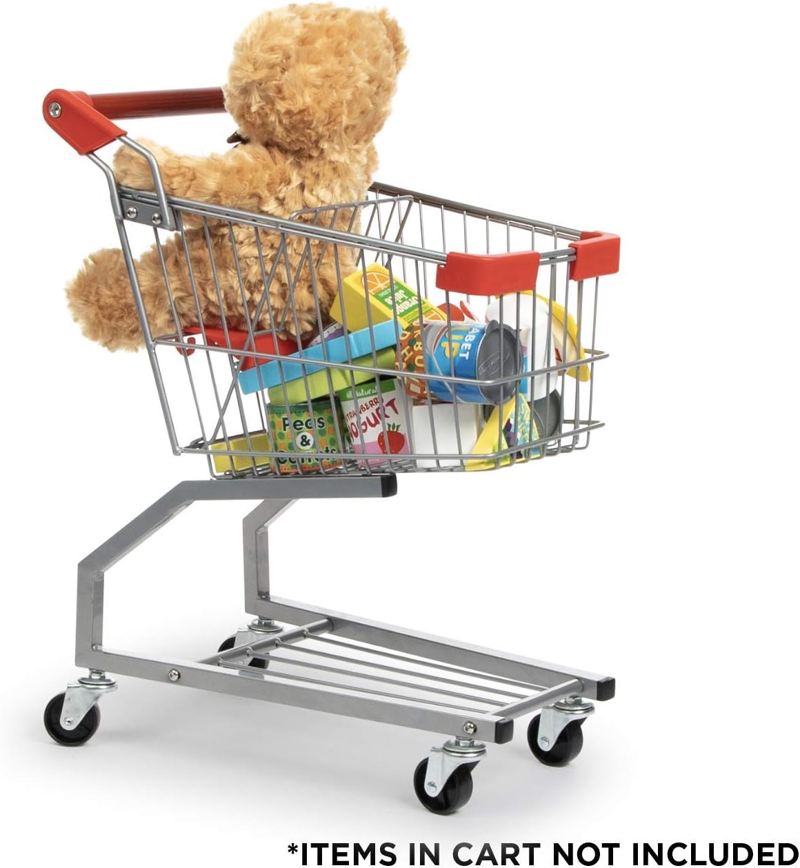 Milliard Toy Shopping Cart for Kids, Toddler Shopping Cart Toy