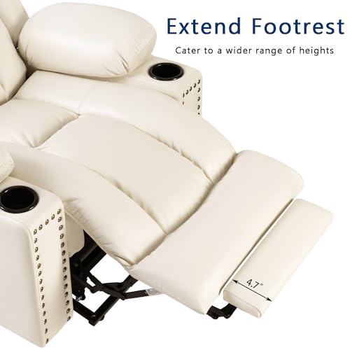 Large Power Lift Chairs Recliners for Elderly with Heated and Massage, Overstuffed Adjustable Lift Chairs, 3 Positions, Breathable Leather, USB-A and USB-C, Cup Holder, Side Pocket Dark Brown