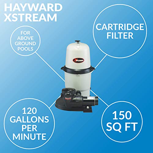Hayward CC15093S XStream 1.5 HP Above-Ground Pool Filter Pump System