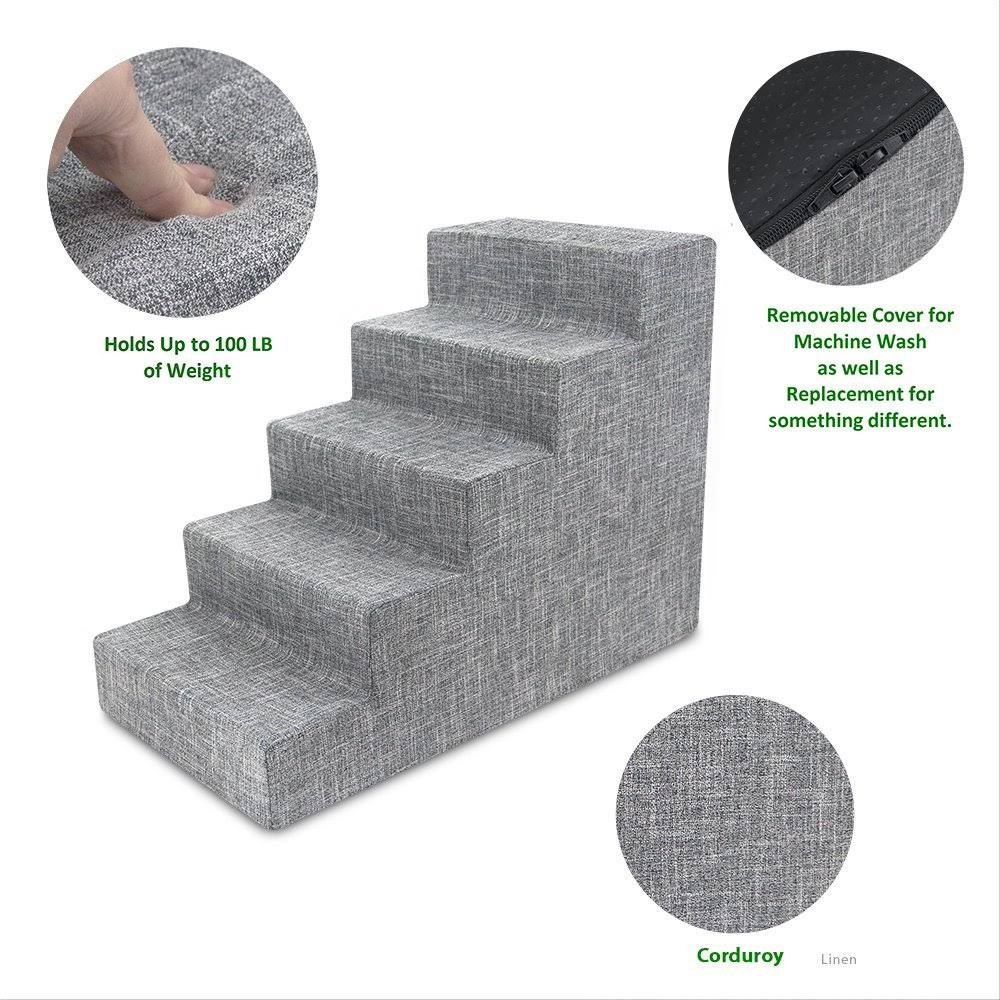 CertiPUR-US Certified Foam Pet Steps/stairs for Dogs u0026 Cats by Best Pet Supplies