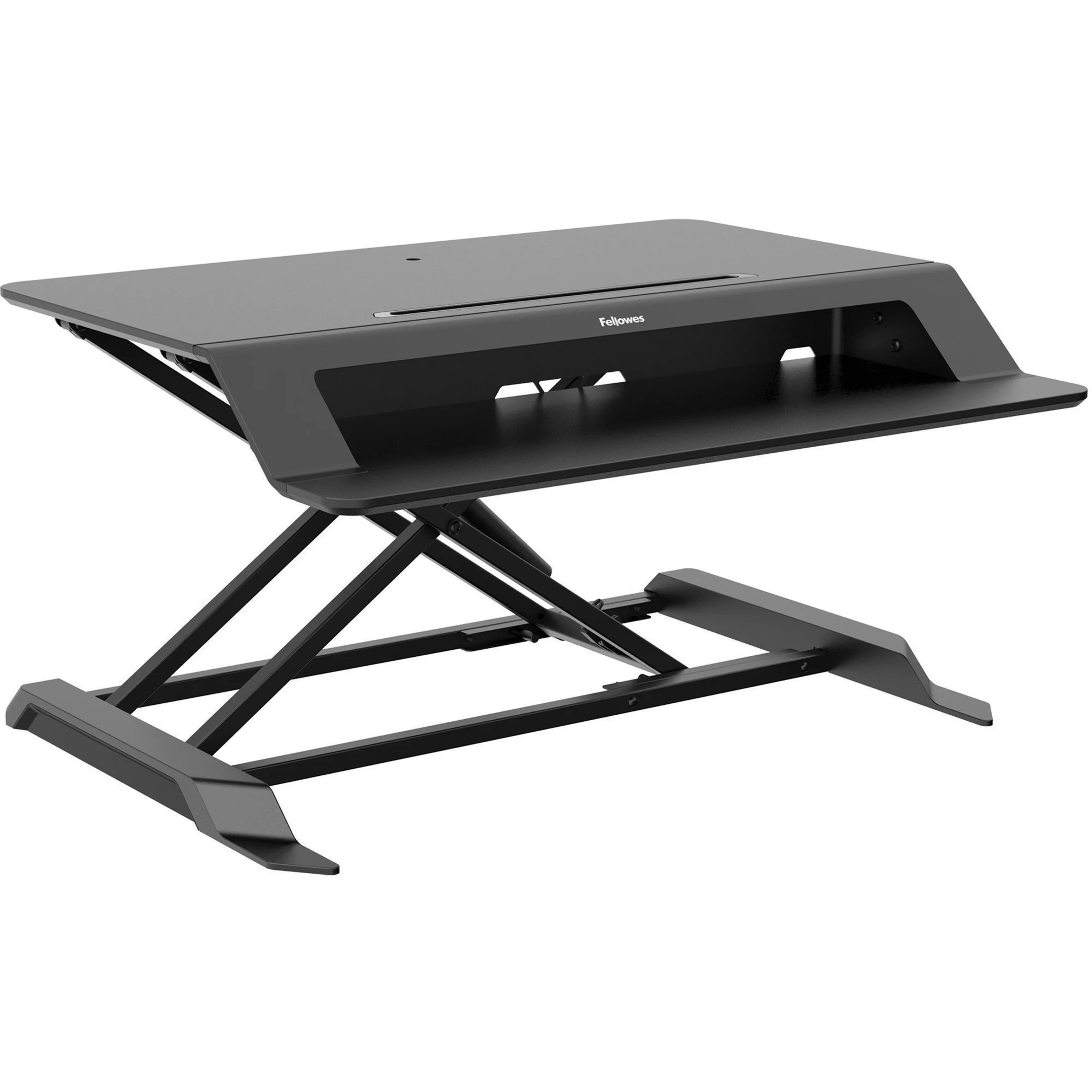 Fellowes, FEL8215001, Lotus LT Sit-Stand Workstation, 1 Each, Black
