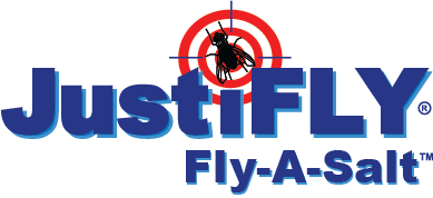 JustiFLY Fly-A-Salt Cattle Fly Control Block with Salt, 44 lb | 700 Feedings per Salt BLOCK. One Block Feeds 7 Cows for 3