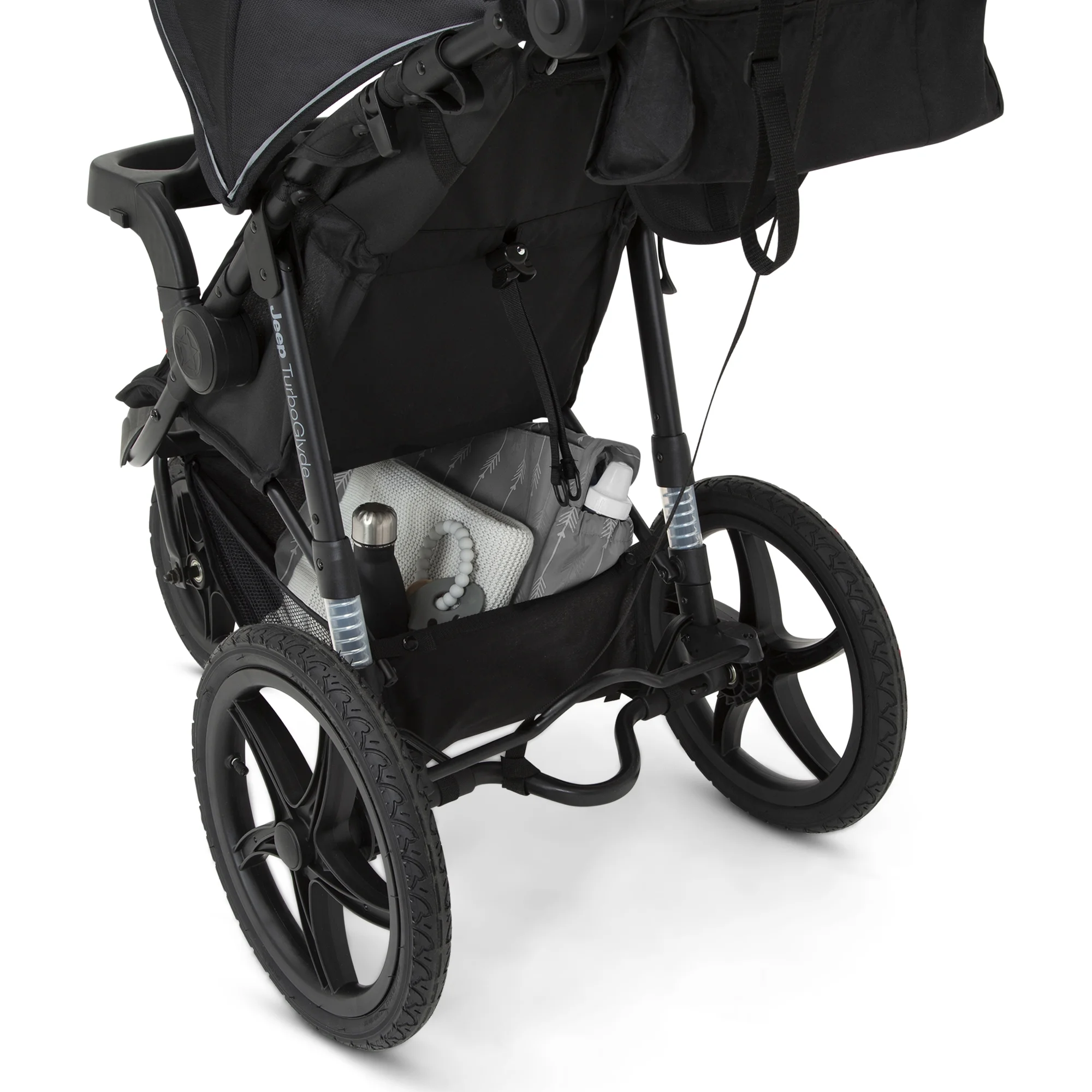 Jeep TurboGlyde Jogging Stroller by Delta Children, Black
