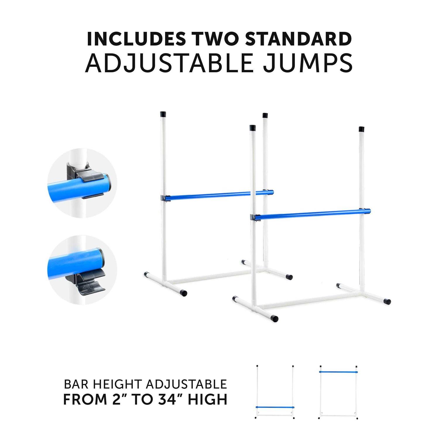 Better Sporting Dogs 7 Piece Deluxe Dog Agility Equipment Set 0219B - Pet Supplies online store
