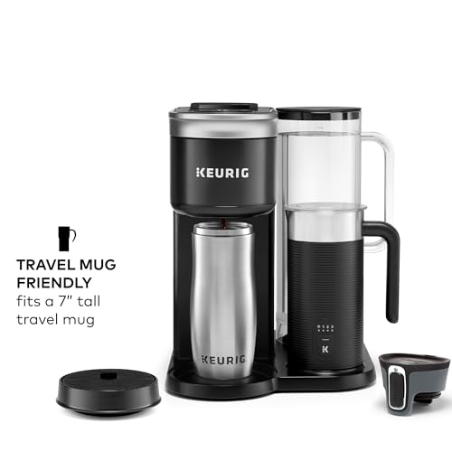 Keurig K-Duo Single Serve K-Cup Pod Coffee, Latte and Cappuccino Maker