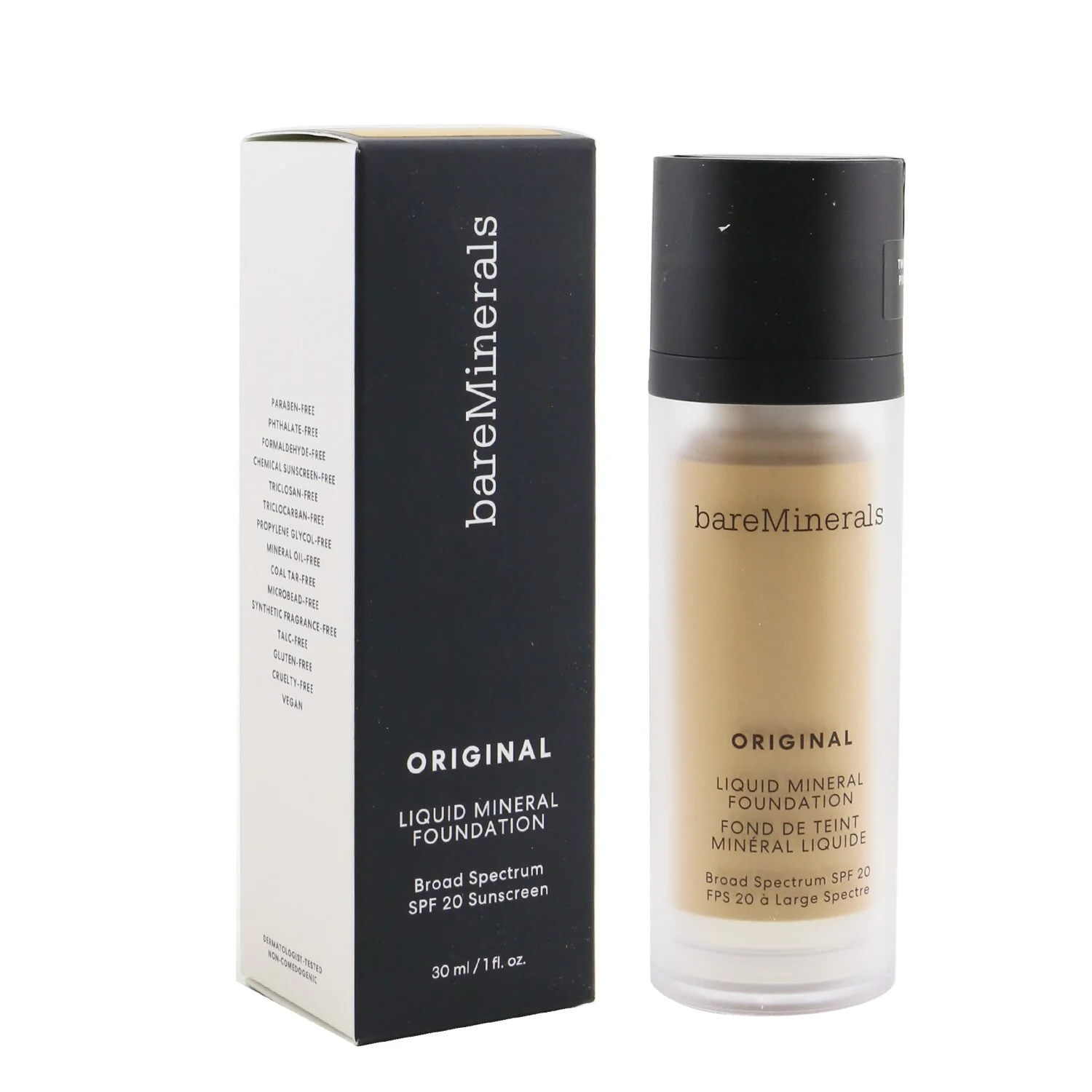BareMinerals Original Liquid Mineral Foundation SPF 20 - # 11 Soft Medium (For Very Light Cool Skin With A Pink Hue) 30ml/1oz