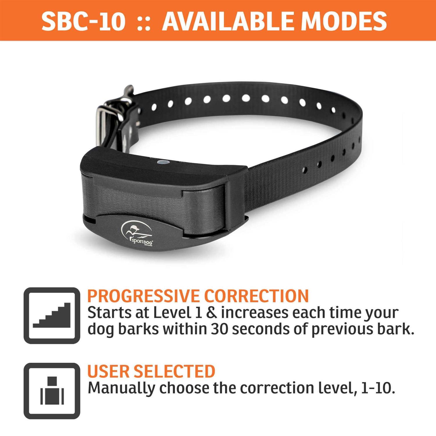 SportDOG NoBark SBC-10 Bark Collar - Pet Supplies online store