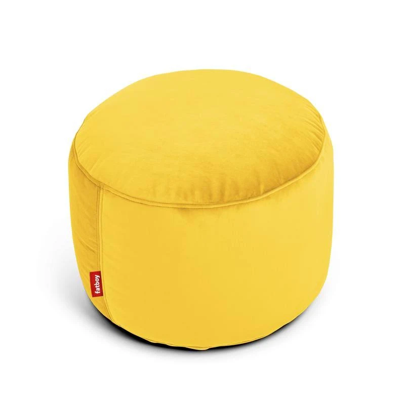 Fatboy Point Velvet Ottoman - Deep Blush