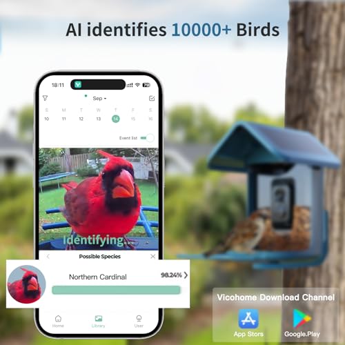 OnlyFly Bird Feeder with Camera