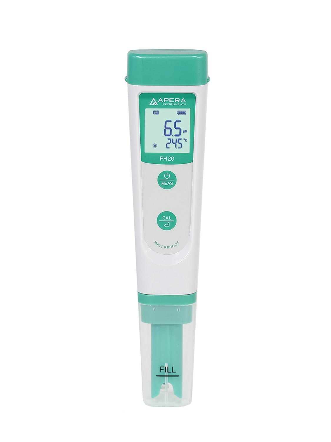 APERA INSTRUMENTS AI209-T Value Series PH20 pH Tester Combo Kit, including the Maintenance Set, and a CalPod Solution Holder for Easy Calibration