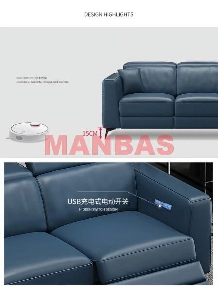 Functional Genuine Leather Sofa Cama Electric Reclining Sofa Set Sectional Couch Theater Seats Convertible Big Sleeper Sofas