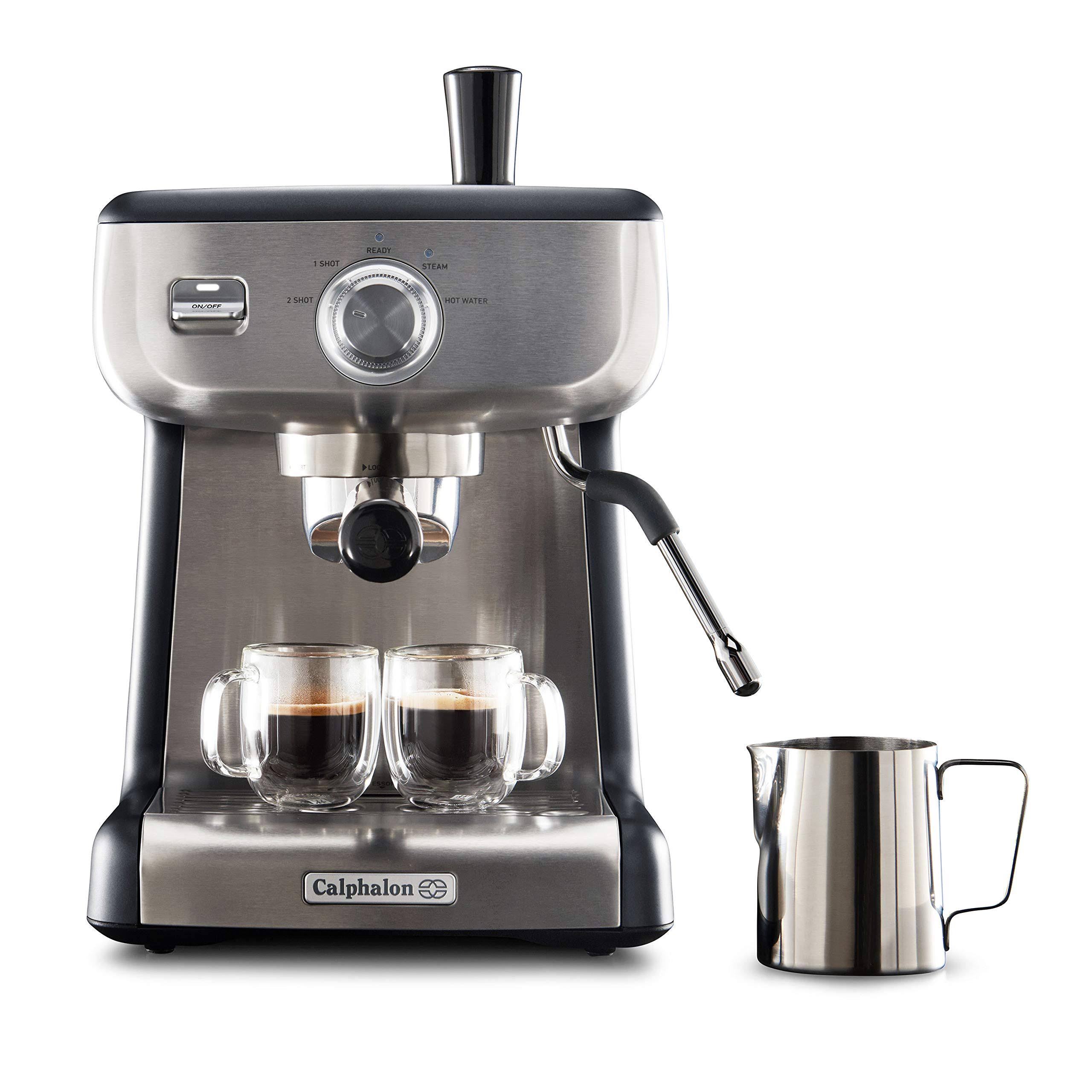 Calphalon Temp IQ Espresso Machine with Steam Wand