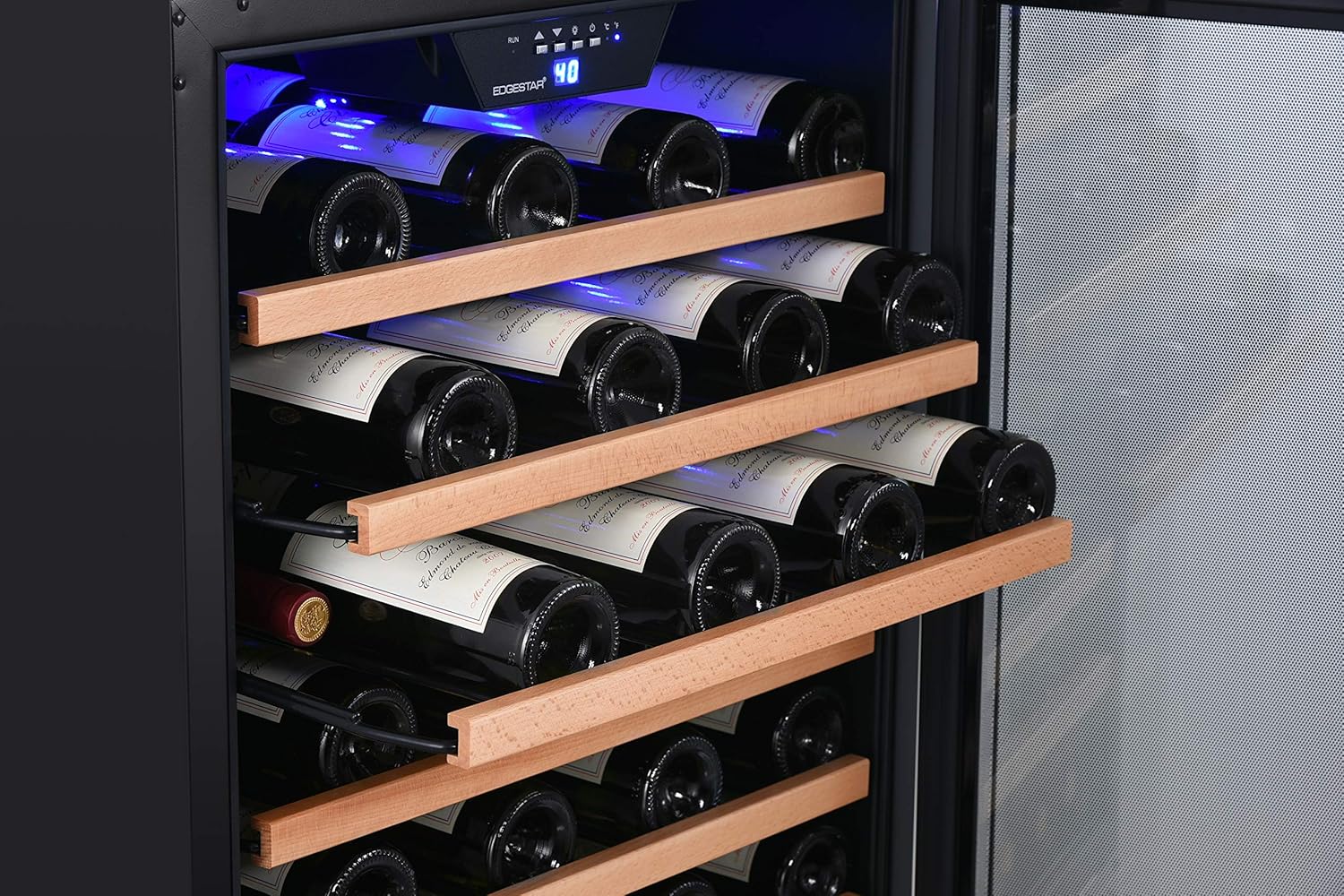 EdgeStar CWR532SZ 24 Inch Wide 53 Bottle Built-In Wine Cooler
